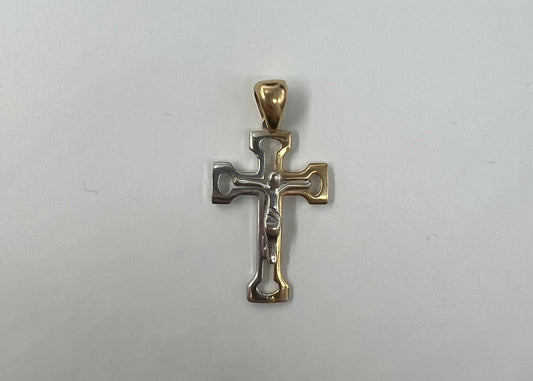 CIONDOLO ORO 18KT BICOLOR