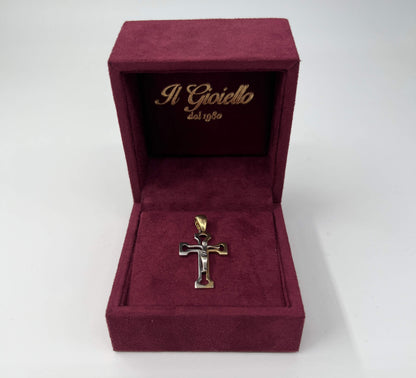 CIONDOLO ORO 18KT BICOLOR