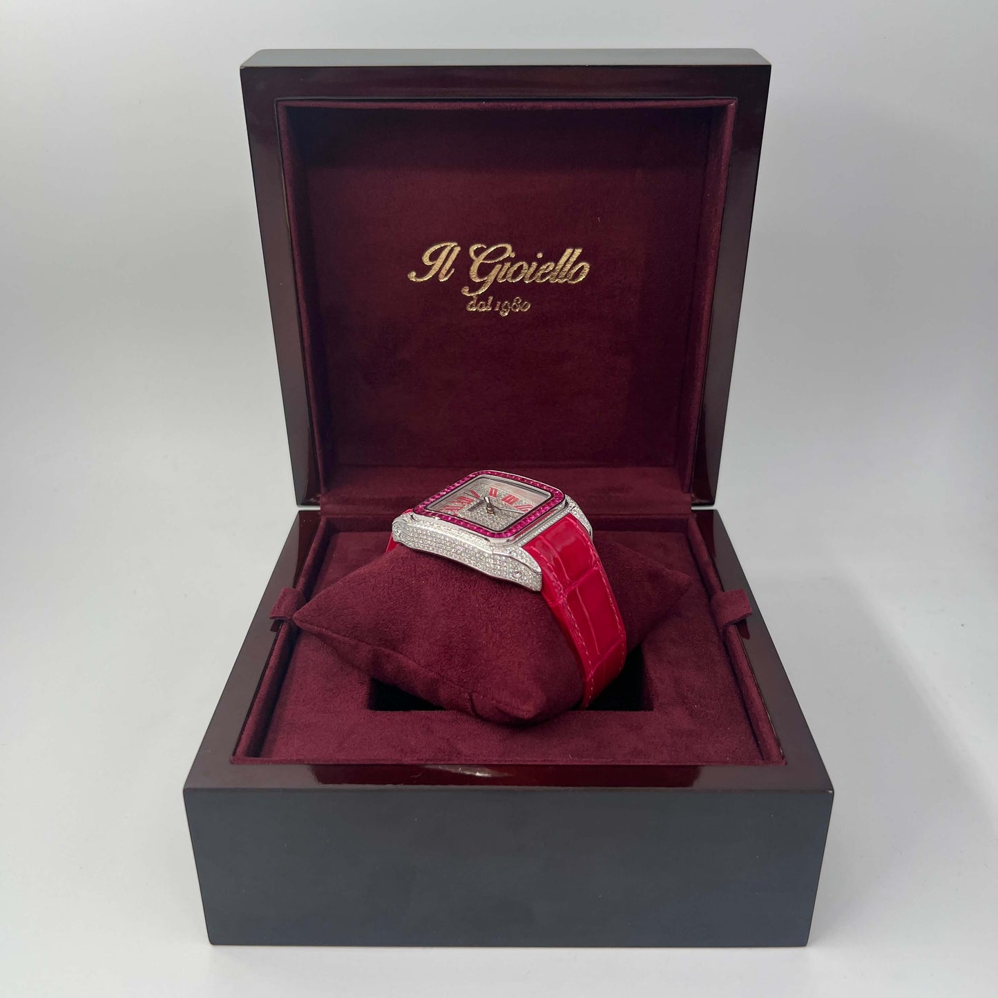 CARTIER SANTOS XL CUSTOM "CHERRY"