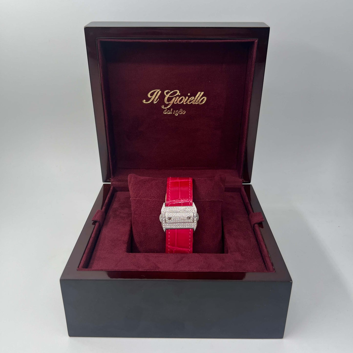 CARTIER SANTOS XL CUSTOM "CHERRY"