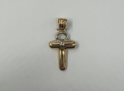 CIONDOLO ORO 18KT BICOLOR