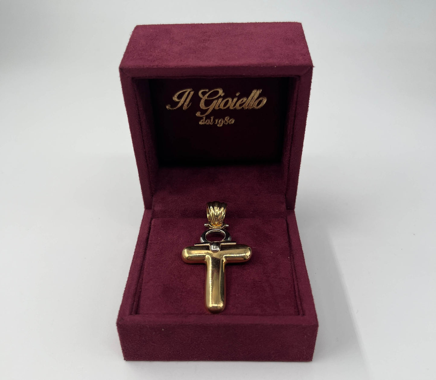 CIONDOLO ORO 18KT BICOLOR