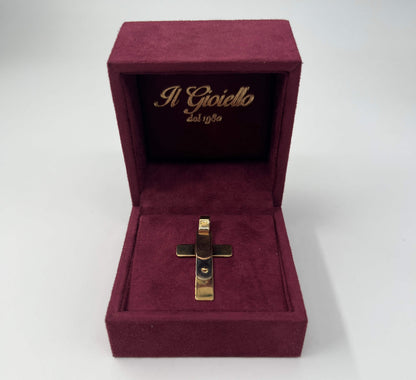 CIONDOLO ORO 18KT TRICOLOR