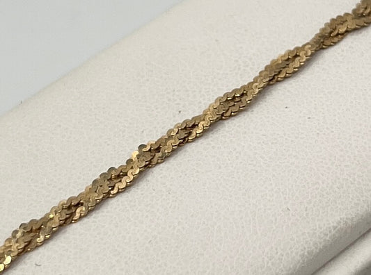 BRACCIALE 18 KT GIALLO