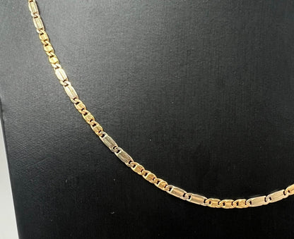 COLLANA ORO 18KT BICOLOR