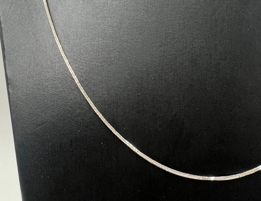 COLLANA ORO 18KT BIANCA