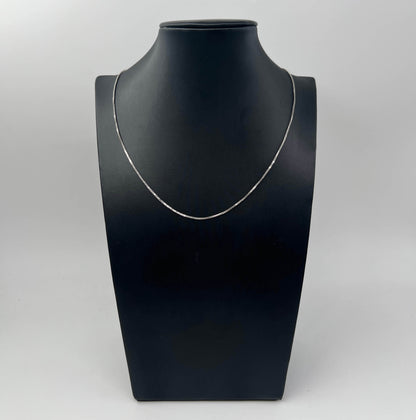 COLLANA ORO 18KT BIANCA