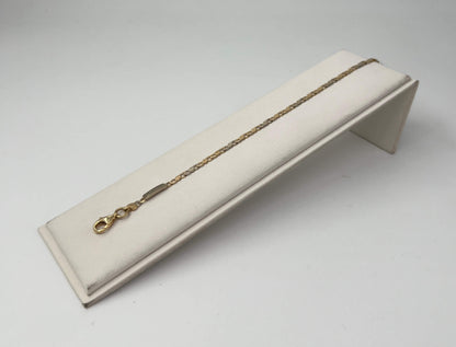BRACCIALE 18 KT BICOLOR