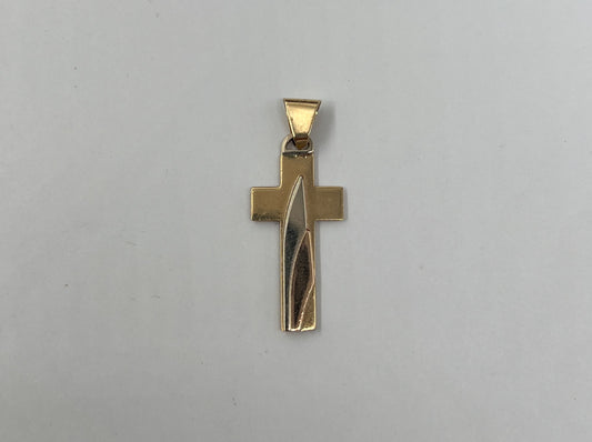 CIONDOLO ORO 18KT TRICOLOR