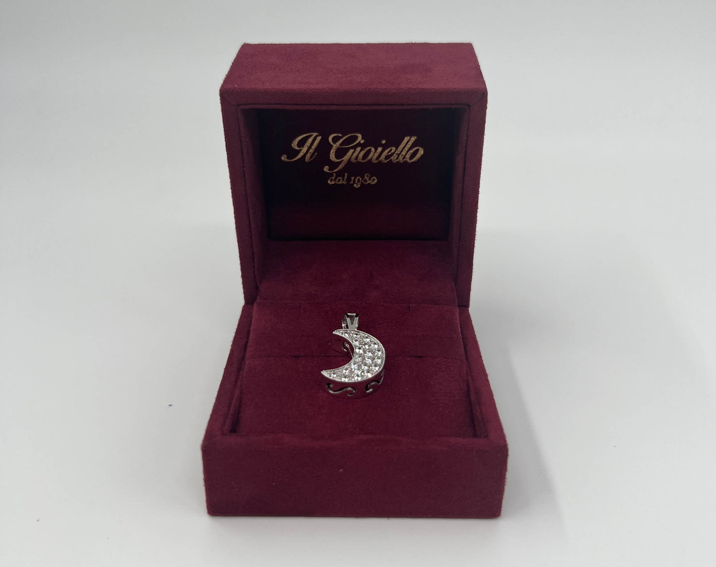 CIONDOLO ORO 18KT BIANCO