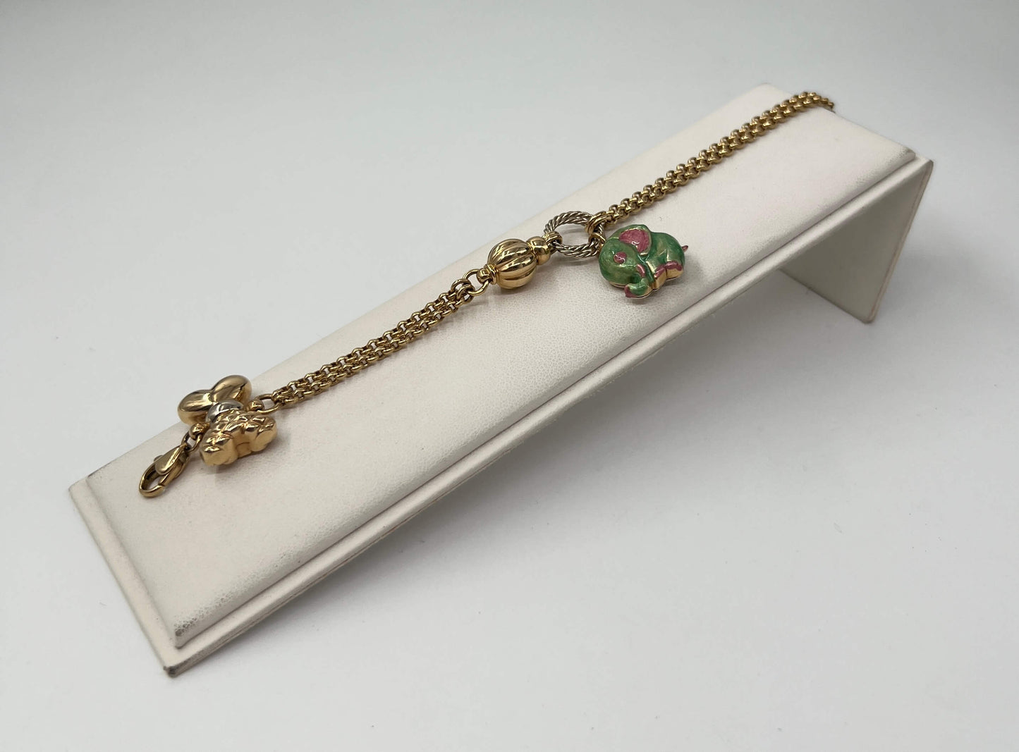 BRACCIALE 18 KT BICOLOR