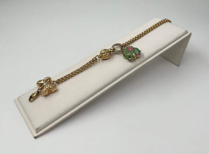 BRACCIALE 18 KT BICOLOR