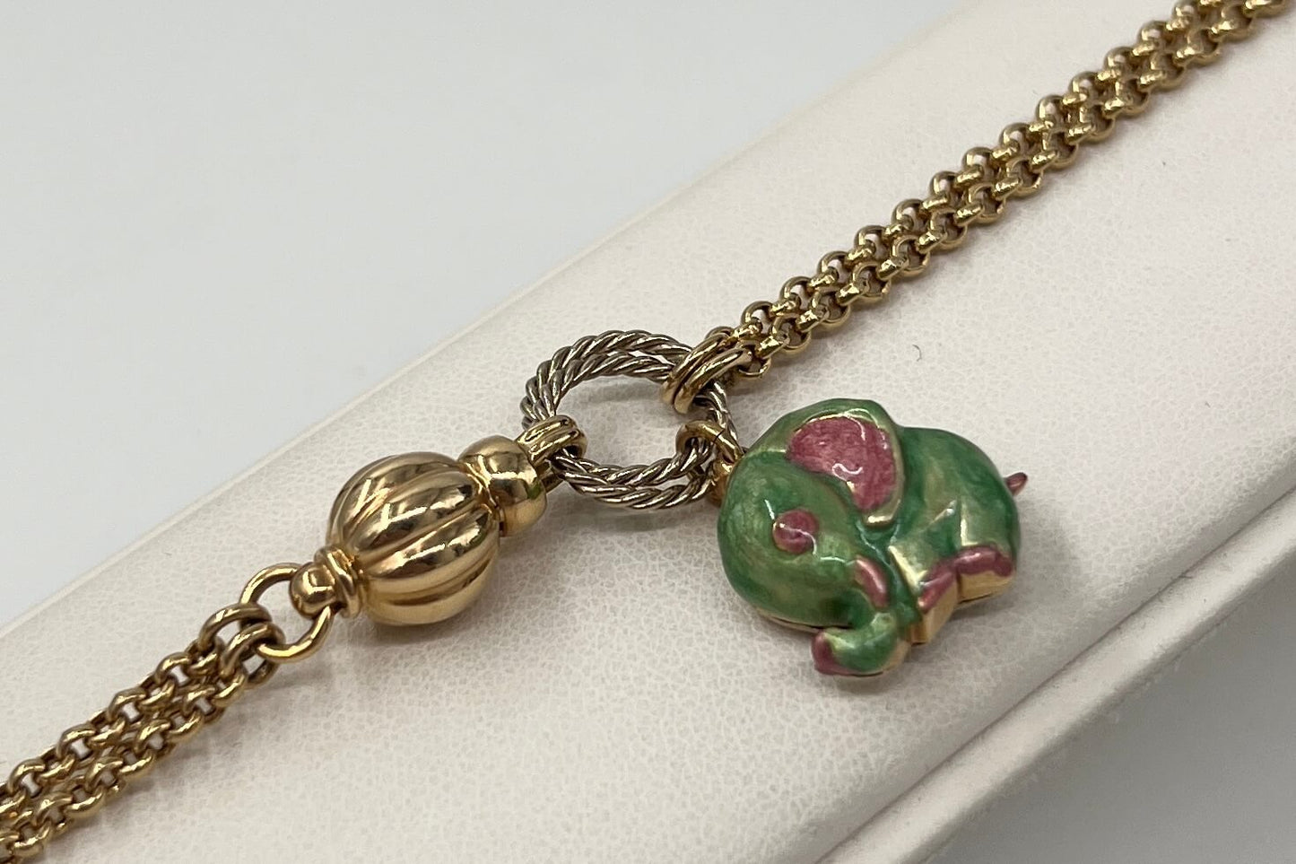 BRACCIALE 18 KT BICOLOR