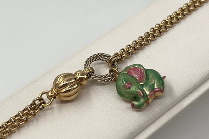 BRACCIALE 18 KT BICOLOR