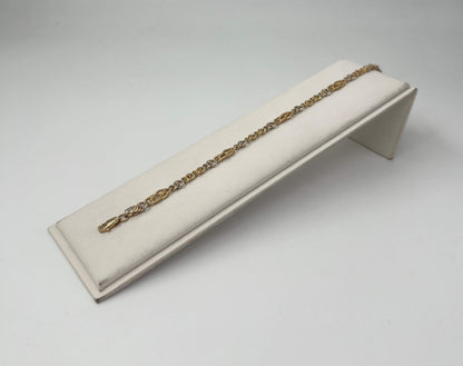 BRACCIALE 18 KT BICOLOR