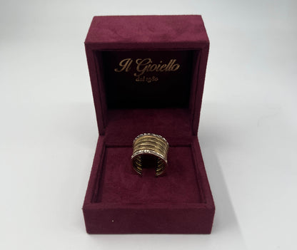 ANELLO IN ORO 18KT BICOLOR