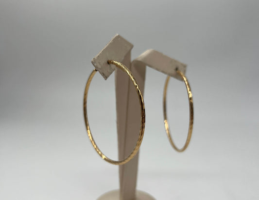 COPPIA DI ORECCHINI ORO 18KT GIALLO