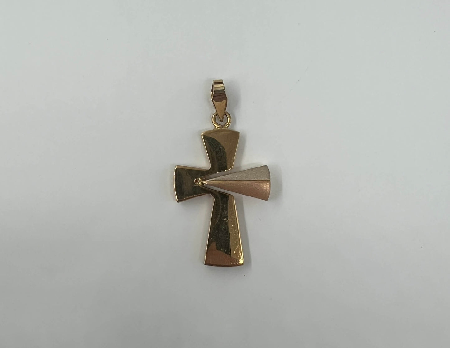 CIONDOLO ORO 18KT TRICOLOR