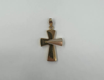 CIONDOLO ORO 18KT TRICOLOR