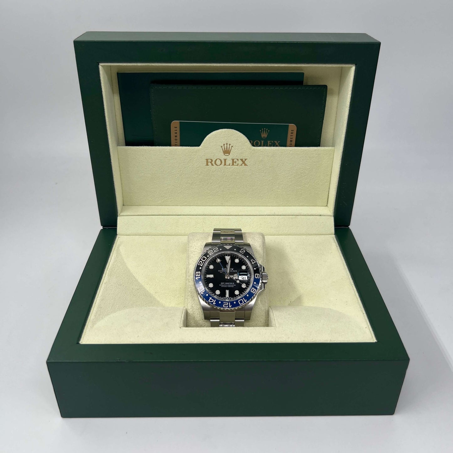 ROLEX GMT MASTER 2 “BATMAN" ANNO 2014