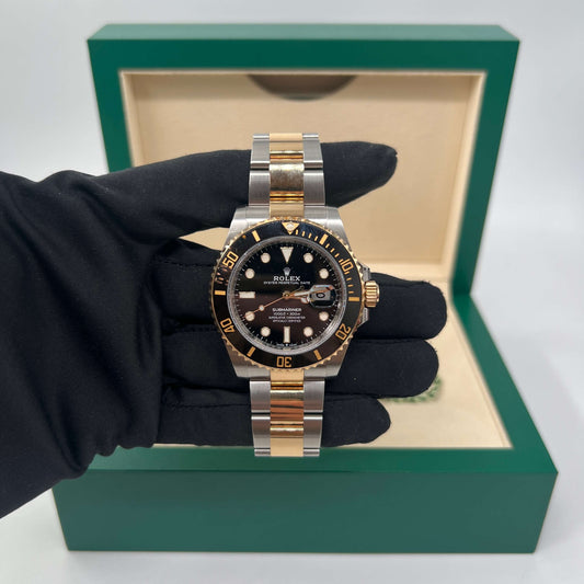 ROLEX SUBMARINER DATA ACCIAIO ORO ANNO 2021