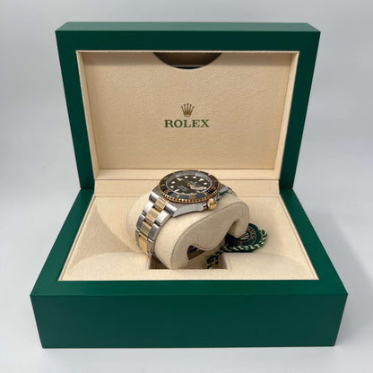 ROLEX SUBMARINER DATA ACCIAIO ORO ANNO 2021