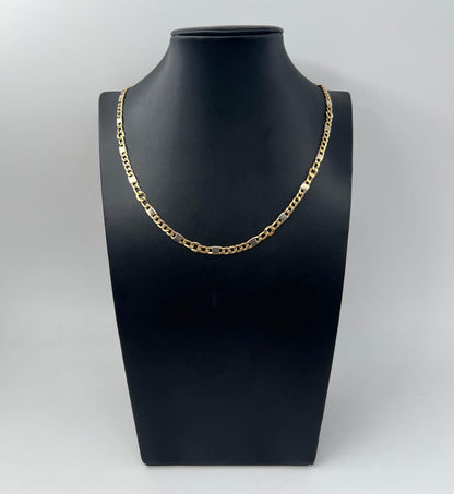 COLLANA ORO 18KT BICOLOR