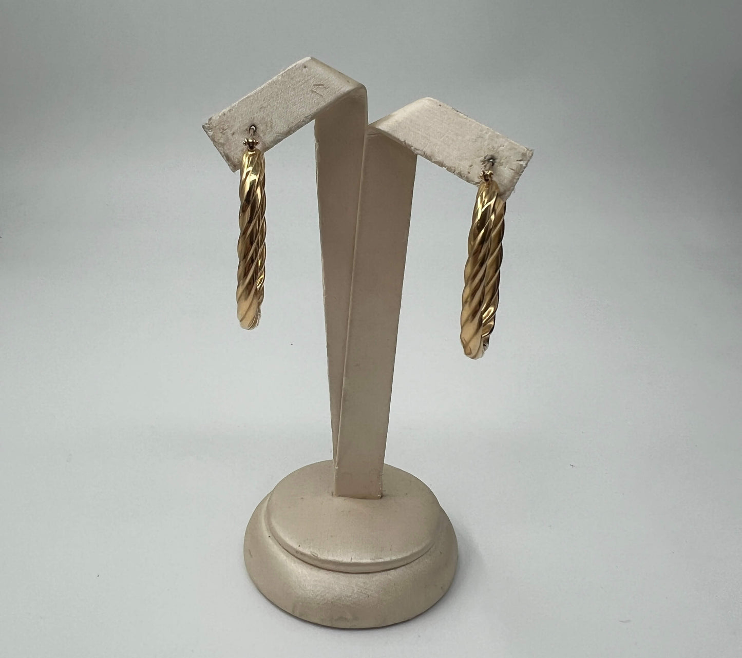 COPPIA DI ORECCHINI ORO 18KT GIALLO