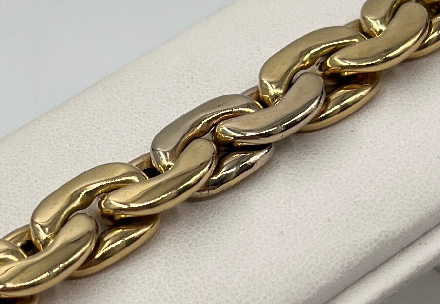 BRACCIALE 18 KT BICOLOR