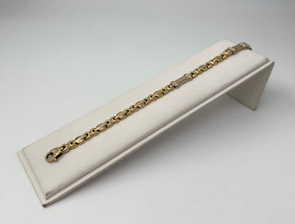 BRACCIALE 18 KT BICOLOR