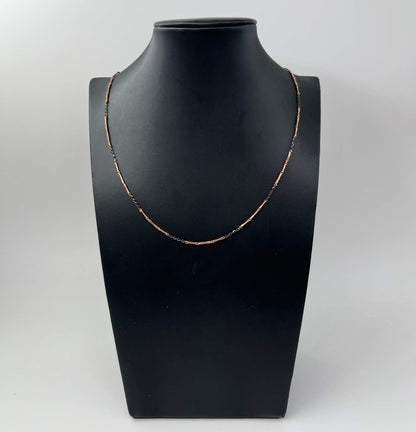 COLLANA ORO 18KT BICOLOR
