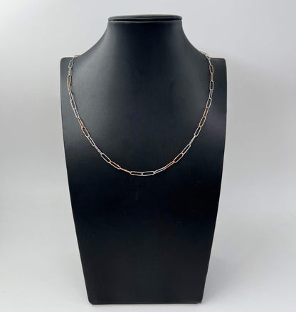 COLLANA ORO 18KT BICOLOR