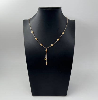COLLANA ORO 18KT BICOLOR