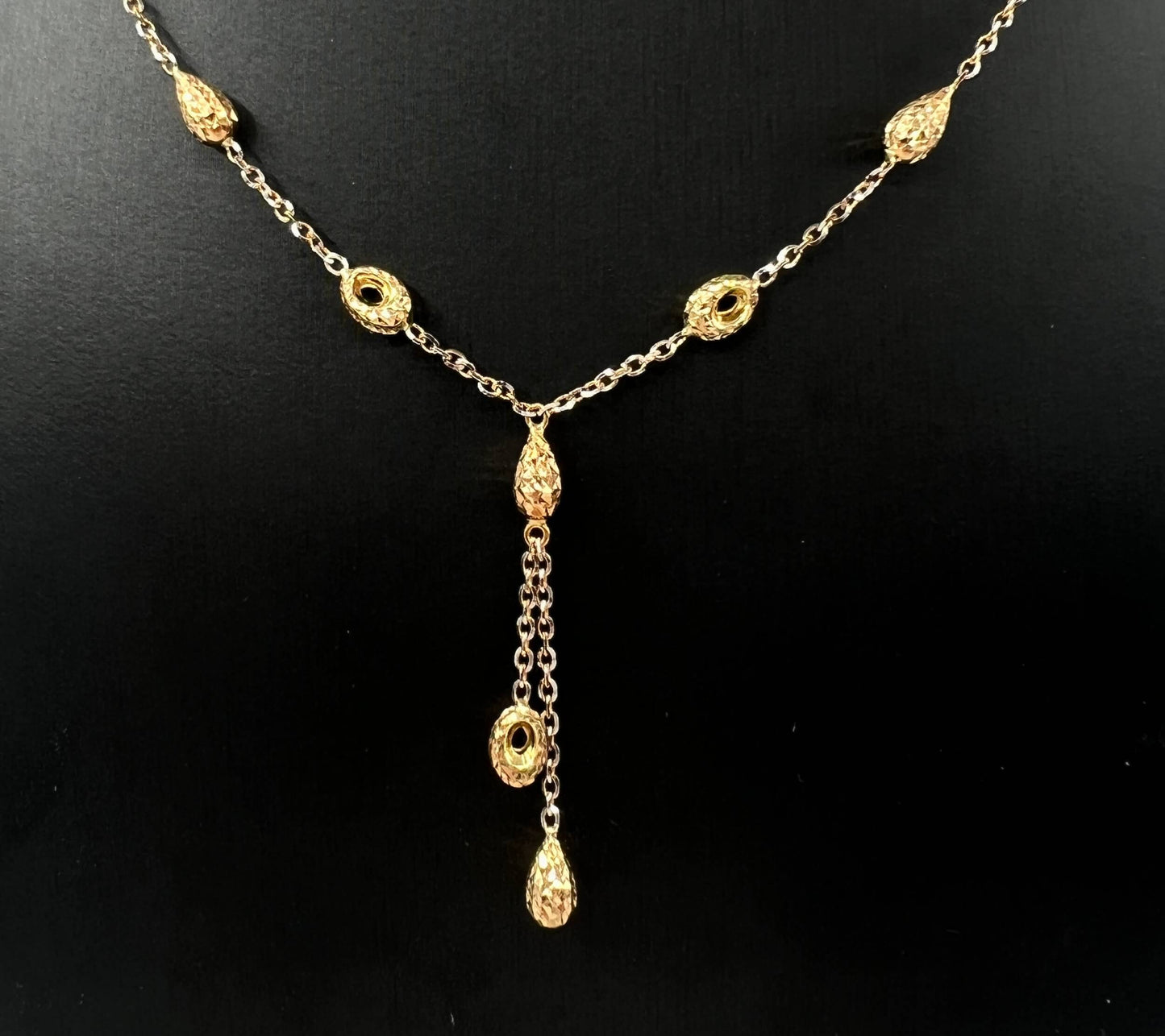 COLLANA ORO 18KT BICOLOR