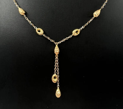 COLLANA ORO 18KT BICOLOR