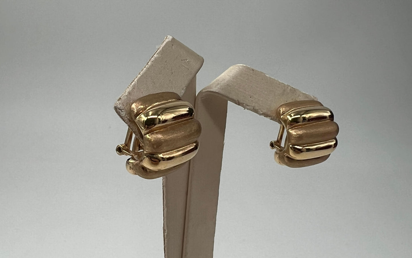 COPPIA DI ORECCHINI ORO 18KT GIALLO