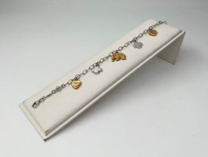 BRACCIALE 18 KT BICOLOR