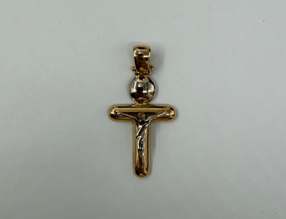 CIONDOLO ORO 18KT BICOLOR