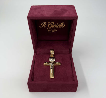 CIONDOLO ORO 18KT BICOLOR