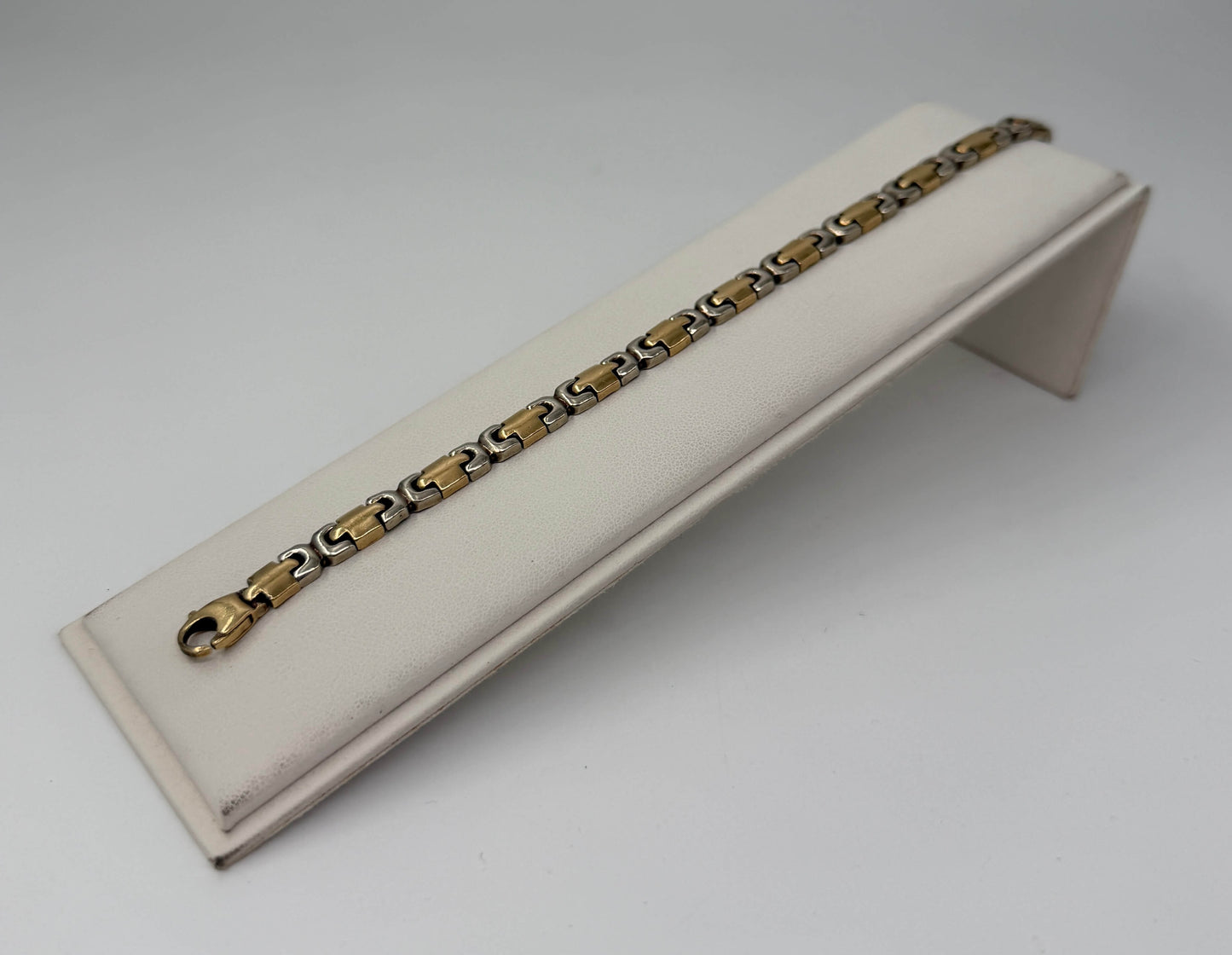 BRACCIALE 18 KT BICOLOR