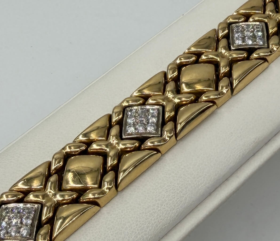 BRACCIALE 18 KT GIALLO