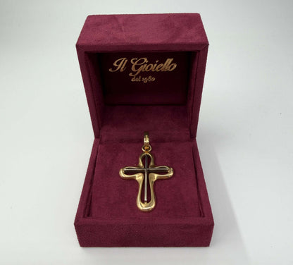 CIONDOLO ORO 18KT BICOLOR