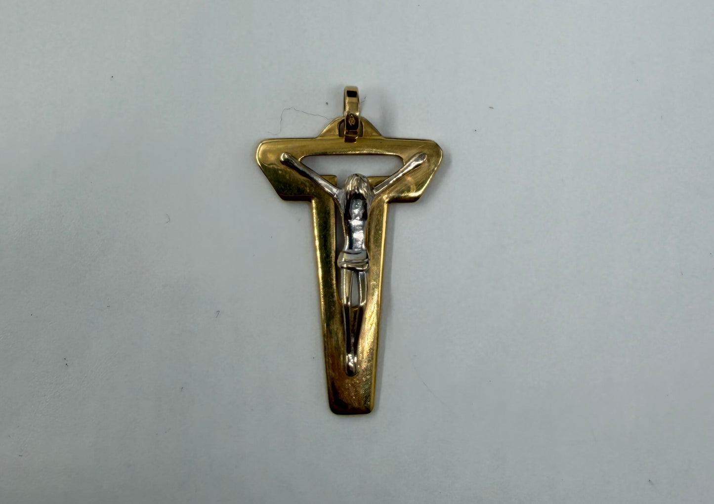 CIONDOLO ORO 18KT BICOLOR