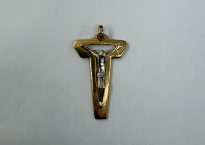 CIONDOLO ORO 18KT BICOLOR