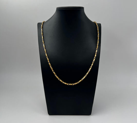 COLLANA ORO 18KT BICOLOR