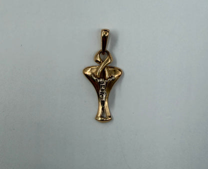 CIONDOLO ORO 18KT BICOLOR