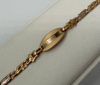 BRACCIALE 18 KT BICOLOR