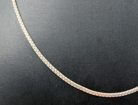 COLLANA ORO 18KT BIANCA