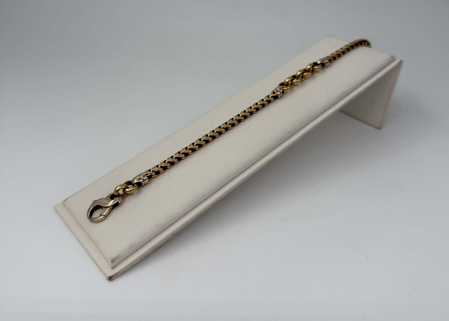 BRACCIALE 18 KT BICOLOR