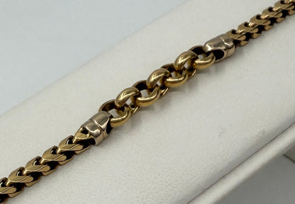 BRACCIALE 18 KT BICOLOR